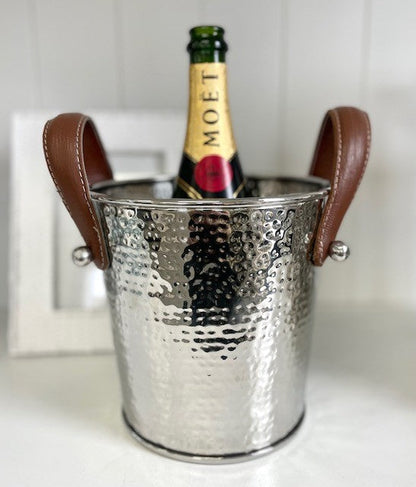 390K - Hammer Bucket W/Leather Handle