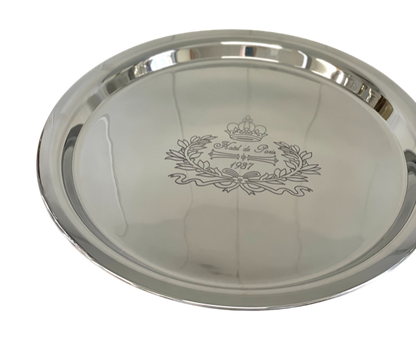 391B - Hotel De Paris Round Tray