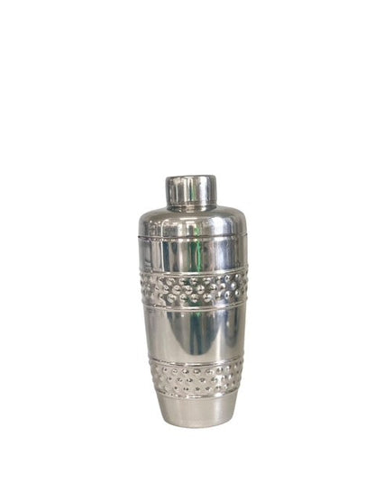 391L - Stainless Steel Double Band Dotted Cocktail Shaker