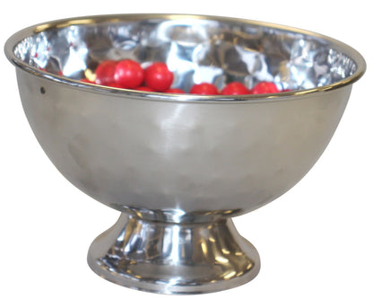 393 - High Polish Light Hammer Bowl 16Cm