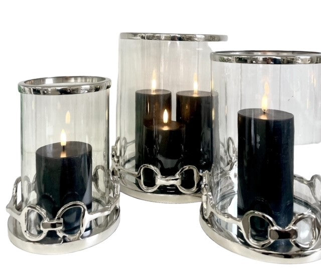 395H Horsebit Lantern Silver X/Large