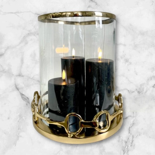 395Hg Horsebit Lantern Gold X/Large