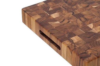 Butcher Block Thick Square Cutting Board 317