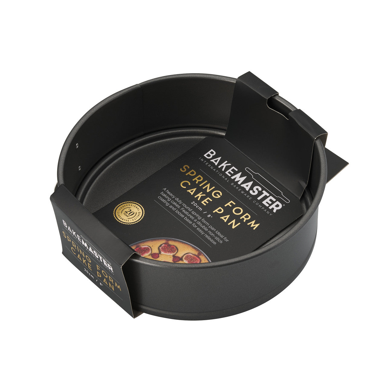 Springform Rnd Cake Pan, 20Ø x 6cm - Non-stick