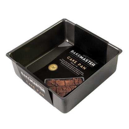 Loose Base Sq Deep Cake Pan, 20 x 20 x 7cm - Non-stick