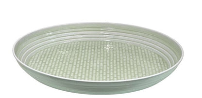 400U Tile Pattern Large Service Platter Green 47Cm