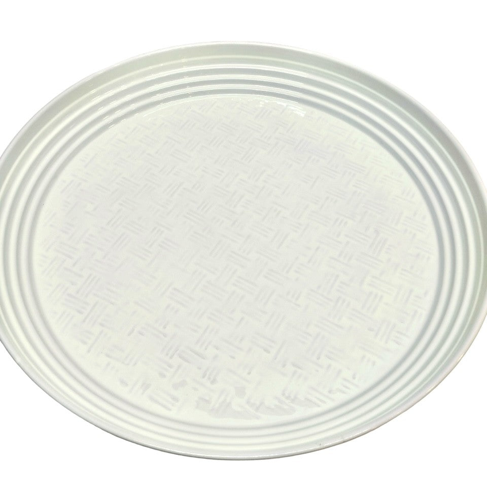 400R Bamboo Large Service Platter White 47Cm