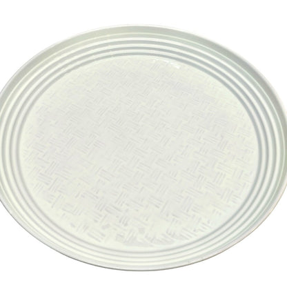 400R Bamboo Large Service Platter White 47Cm