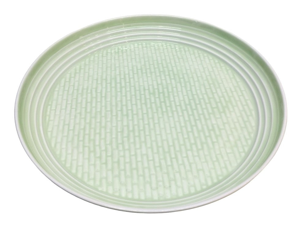 400U Tile Pattern Large Service Platter Green 47Cm