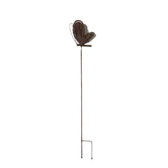 Rustic Butterfly Garden Stake 20x6x115cm