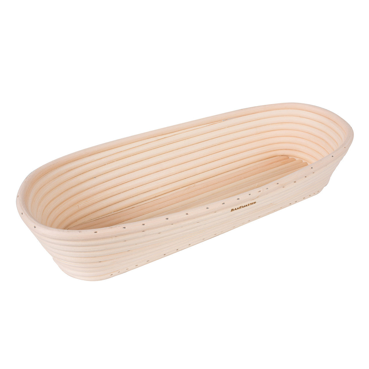 Oval Proving Basket, Large - 35 x 15 x 7cm - Rattan