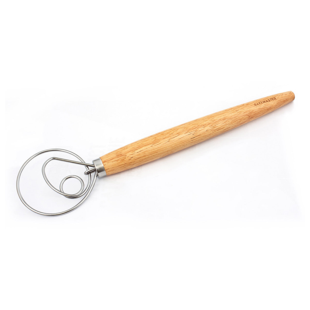 DOUGH WHISK - 33 X 7.5CM (24CM HANDLE LENGTH)