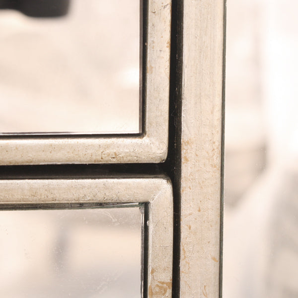 Mirrored 3 Drawer Bedside Antique Seamless. Last One, Floor Stock Left, Half Price.