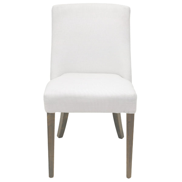 Ex Showroom Ophelia Dining Chair White Chrome Ring. Last Four At This Price.