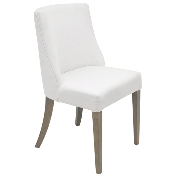 Ex Showroom Ophelia Dining Chair White Chrome Ring. Last Four At This Price.