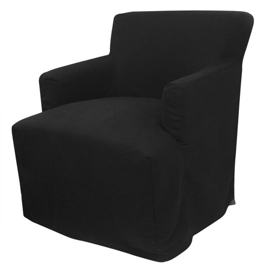 Nantucket Armchair Black With Cover