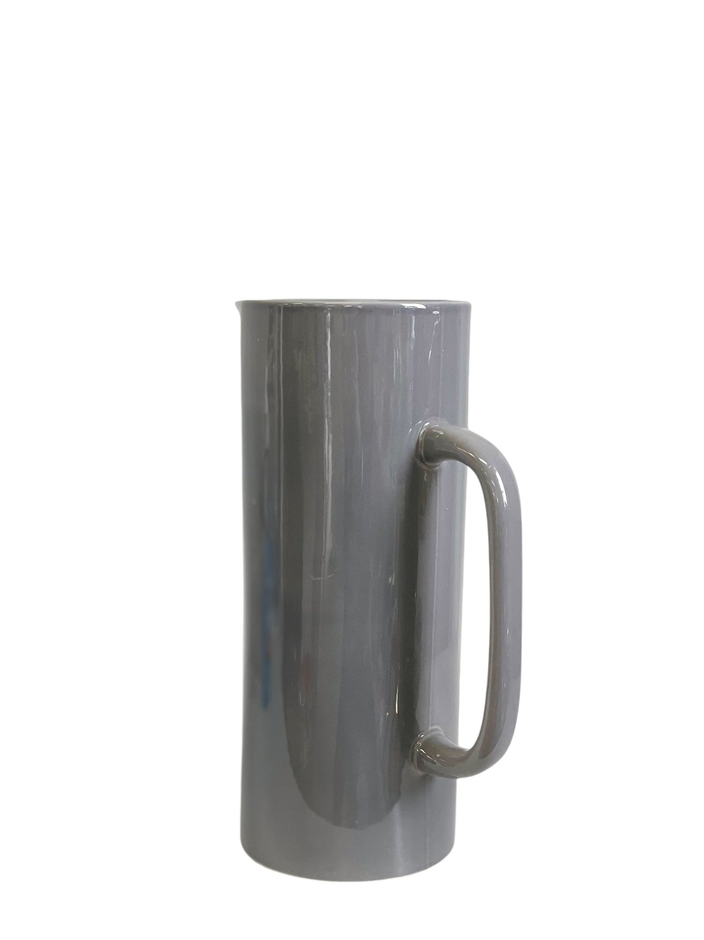 457C Limitée Ceramic Dove Grey Gloss Jug 12X30