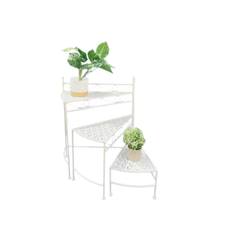 Riviera 3-tier Fold-Out shelf stand 55x30x61cm