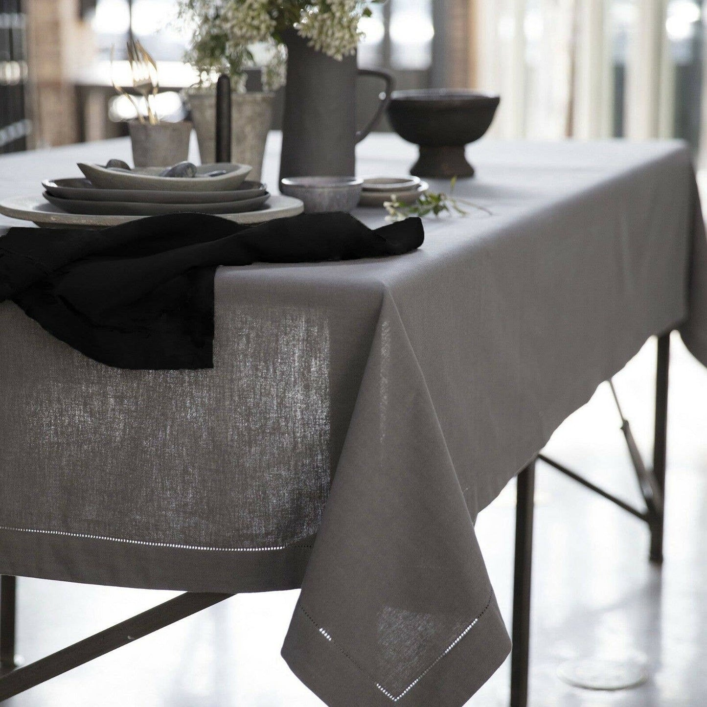 Rans Elegant Hemstitch Tablecloths 100% Cotton