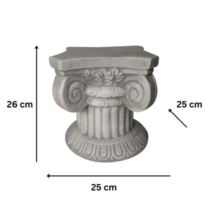 Elaborate Roman Pillar Stand 25xx25x26cm