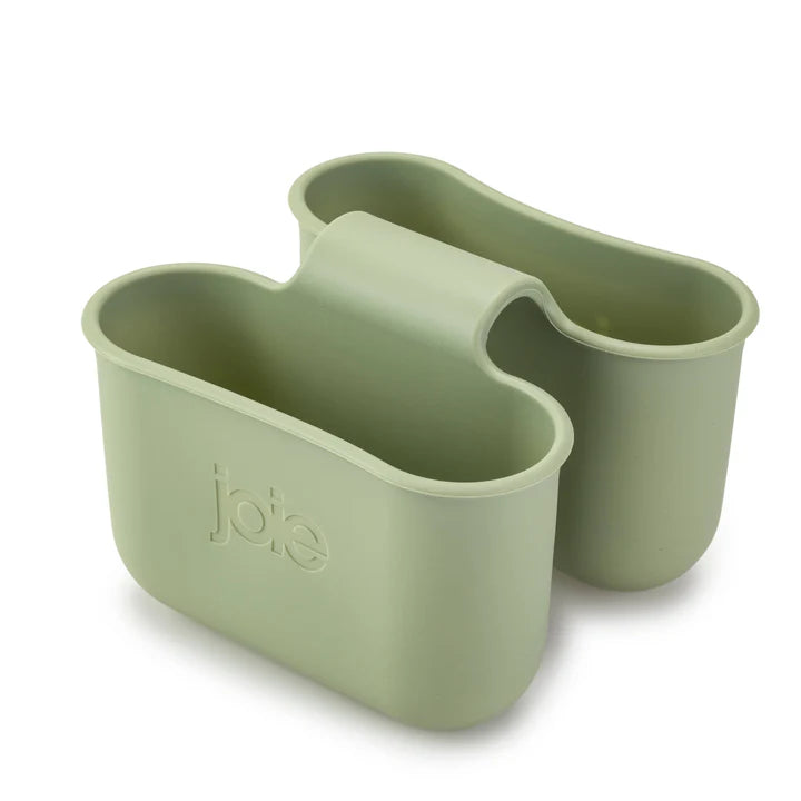 Double Faucet Caddy Sage 14x13x16cm