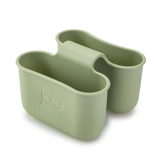 Double Faucet Caddy Sage 14x13x16cm
