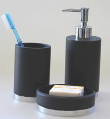 27E - Noir & Chrome Tumbler
