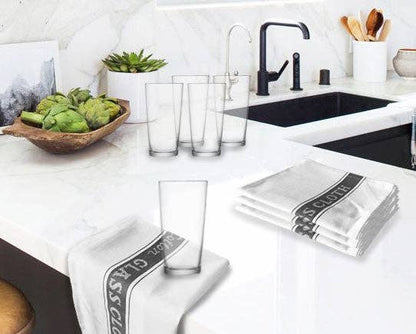 Glass Cloths 100% Cotton - Set of 3