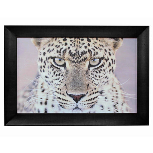 Leopard Portrait Wall Art 110x4x80cmh