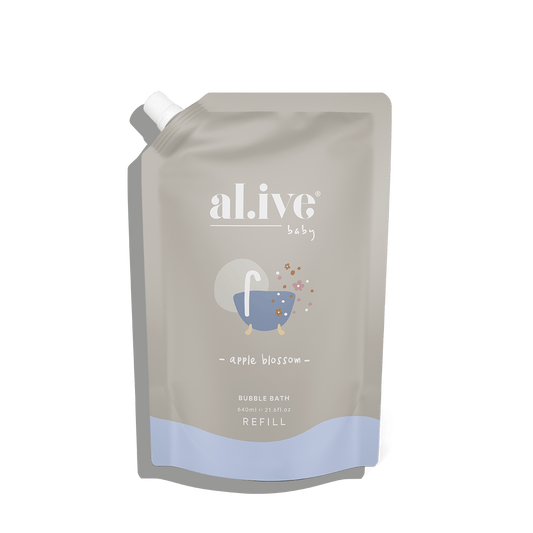 640Ml Bubble Bath Refill - Apple Blossom