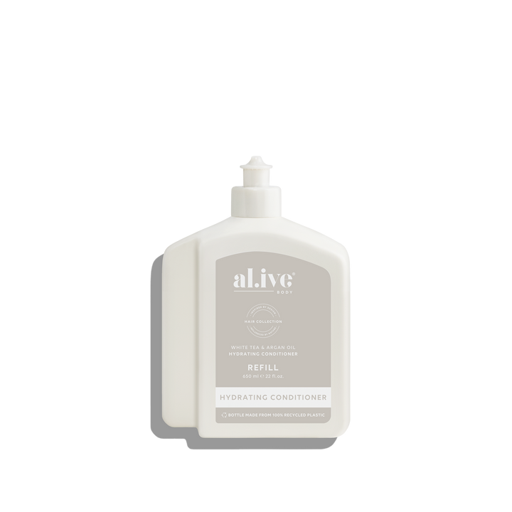 1 Ltr Conditioner Refill - White Tea & Argan Oil