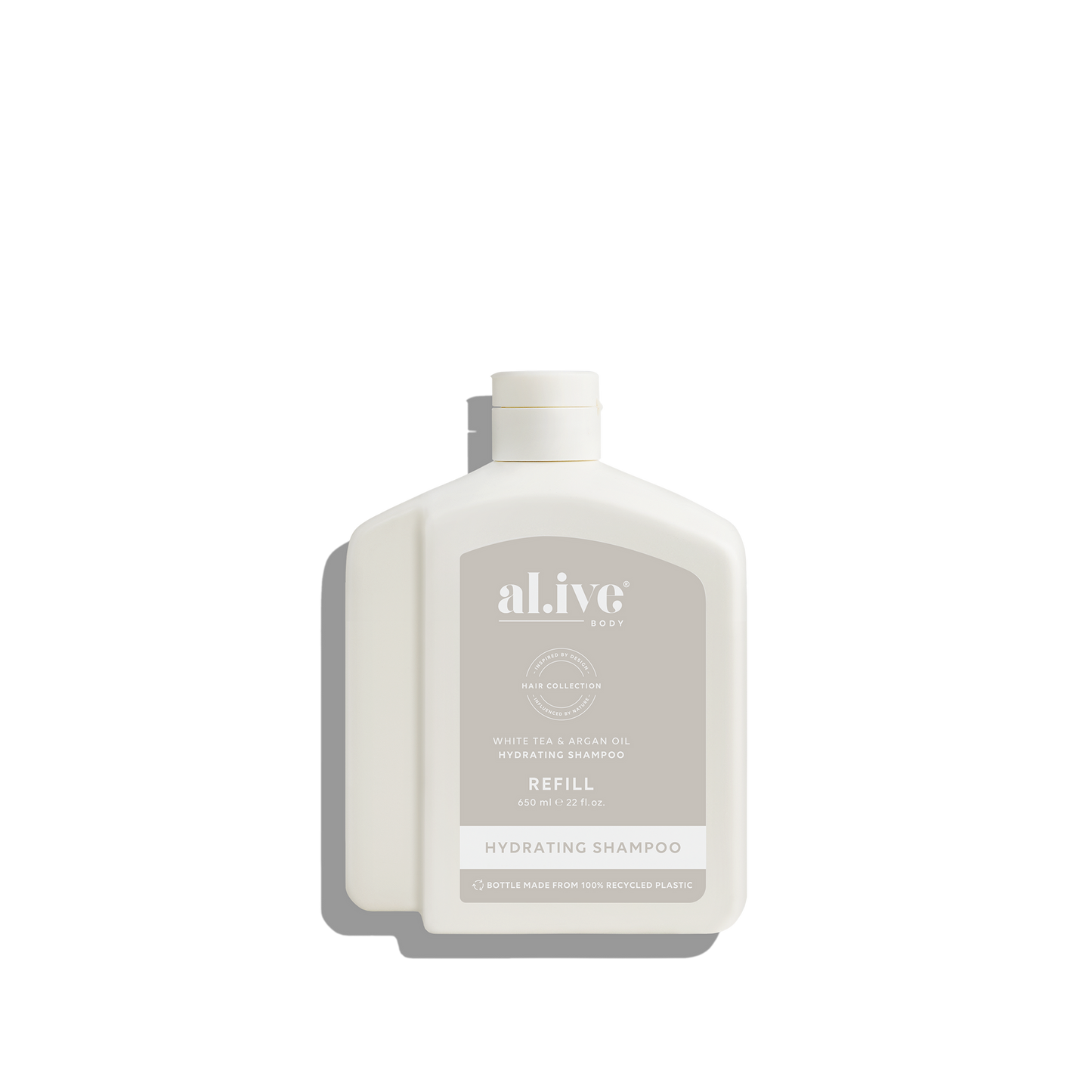 1 Ltr Shampoo Refill - White Tea & Argan Oil