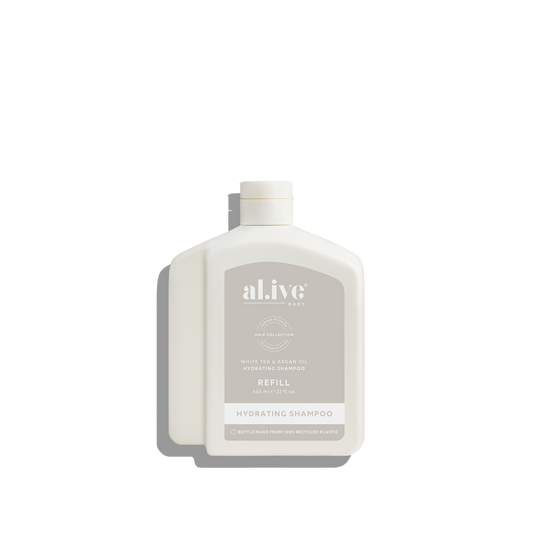 1 Ltr Shampoo Refill - White Tea & Argan Oil