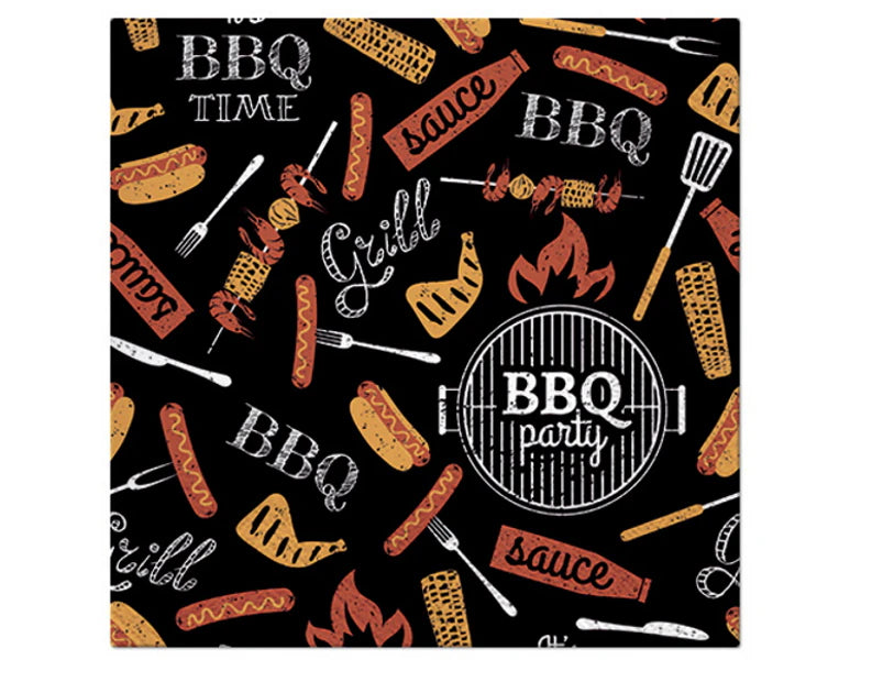 BBQ PARTY Napkins 33cm - Pack of 20