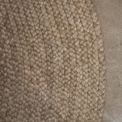 Jute Braided Round Rug