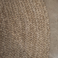 Jute Braided Round Rug