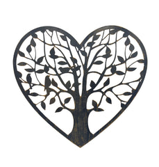 Laser-cut tree-of-life Heart Wall Art 45x0.65x41cm