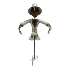Scarecrow Garden Stake Statue 84x25.5x130cm