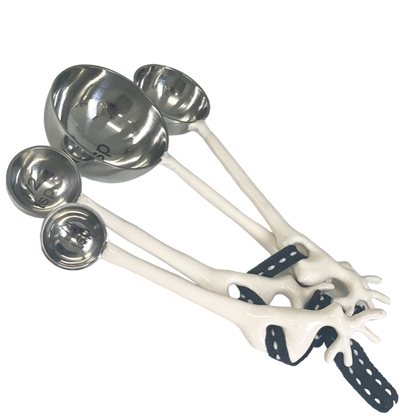 72M - Set 4 Measuring Spoons:Reindeers