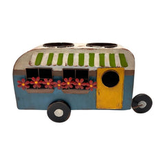 Colourful Caravan Double Potplanter 43x14x24cm