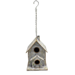 Hanging Two-Storey Birdhouse 16x15x45cm