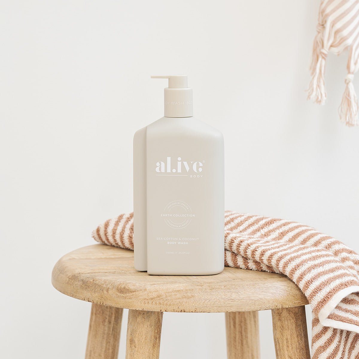 750Ml Body Wash - Sea Cotton & Coconut