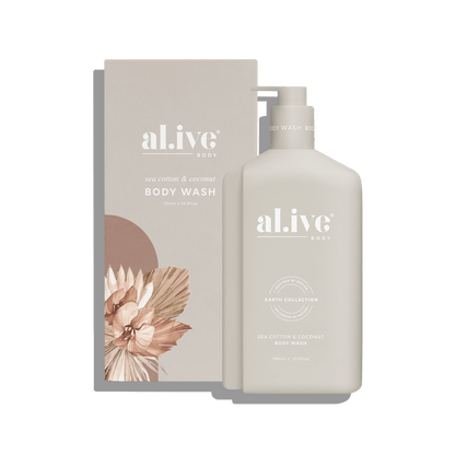 750Ml Body Wash - Sea Cotton & Coconut