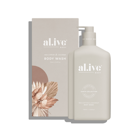 750Ml Body Wash - Sea Cotton & Coconut