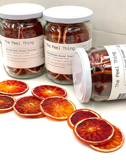 A Premium - Natural Dehydrated Blood Oranges 70gm Jar