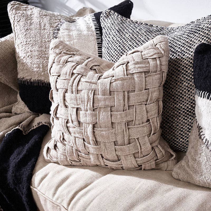 Crosier Linen Cover  - Natural
