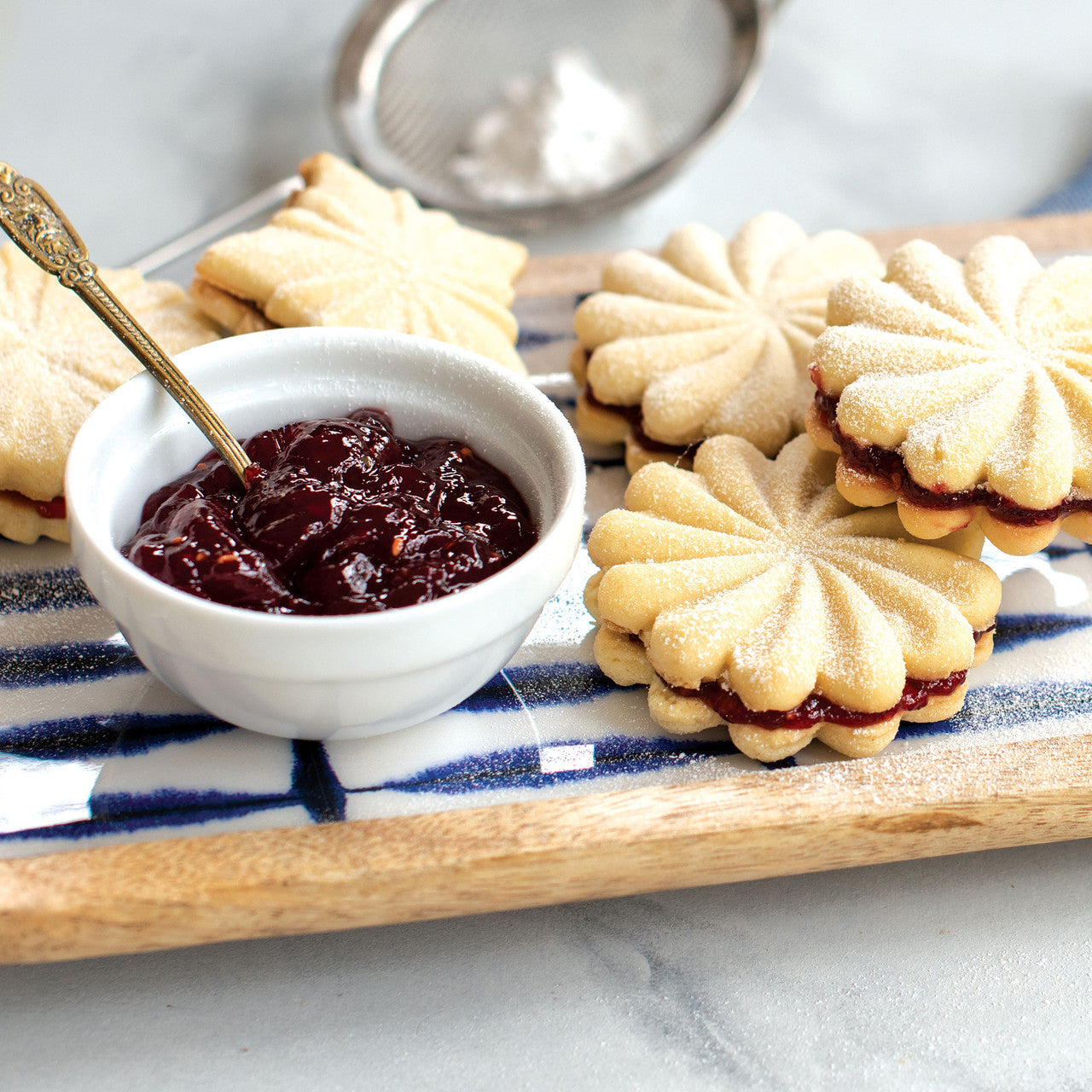 Pleated Cookie Stamps - Set of 3