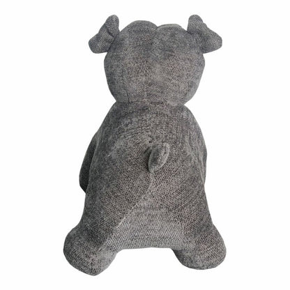 Grey French Bulldog Door Stopper