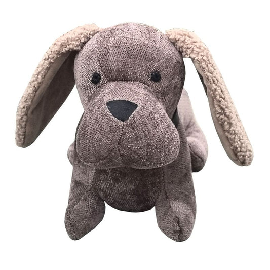 Brown Fabric Dachshund Door Stopper