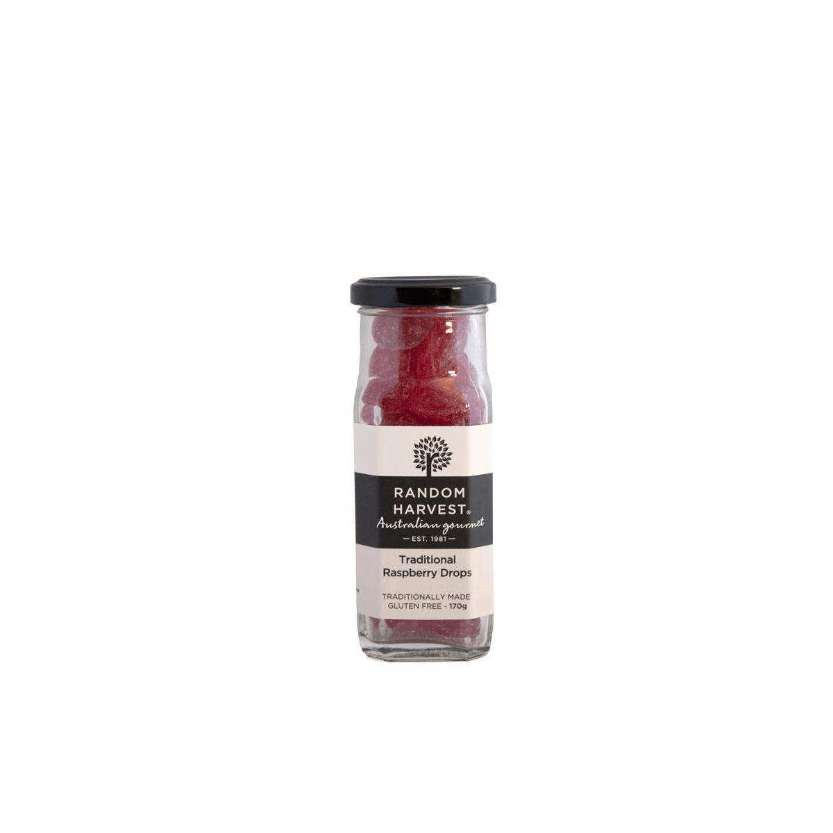 Traditional Raspberry Drops 170g